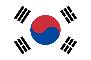 Republic of Korea flag