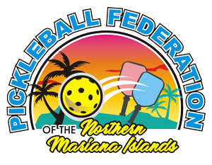 Pickleball Federation of the Northern Mariana Islands Logo