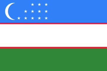 Uzbekistan flag